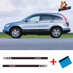 Car Sticker Vehicle Auto Decals Wraps Body Graphics Vinyl Car Van Styling Side Stripes Sticker for Honda CR-V